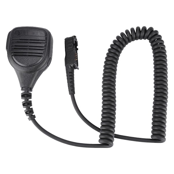 Högkänslig Walkie Talkie-högtalare 360° Backclip Clear Sound CB-mikrofon för 3,5 mm kontakt
