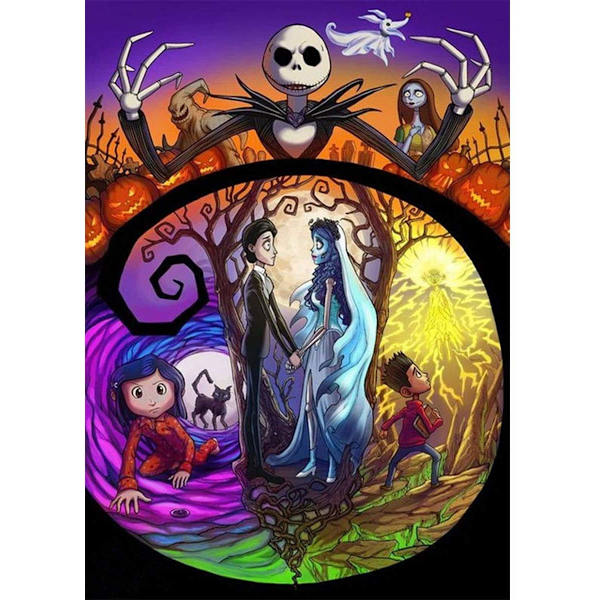 DIY diamantmaleri af Jack og Sally