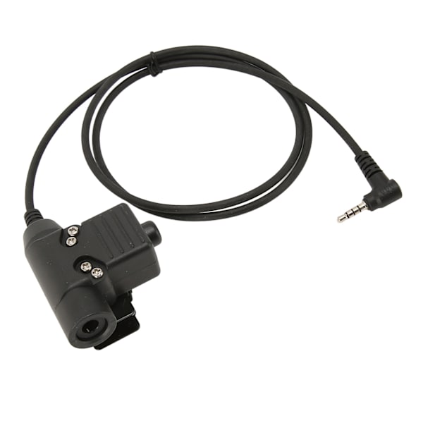 U94 3,5 mm kontakt för VX 1R VX 2R FT 50 FT 60 VX 10 VX 14 VX 410 Hands Free Communicate 3,5 mm headsetadapter med klämma