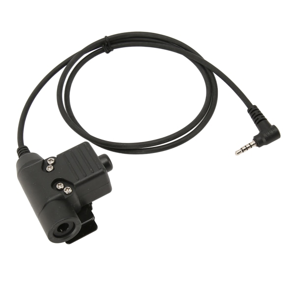 U94 3,5 mm plugg for VX 1R VX 2R FT 50 FT 60 VX 10 VX 14 VX 410 Hands Free Communicate 3,5 mm hodesettadapter med klips