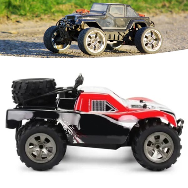 1:18 Skala Fjärrkontroll Lastbil Off Road Hög Hastighet Elektrisk 2.4GHz RC Lastbil Leksak för Barn