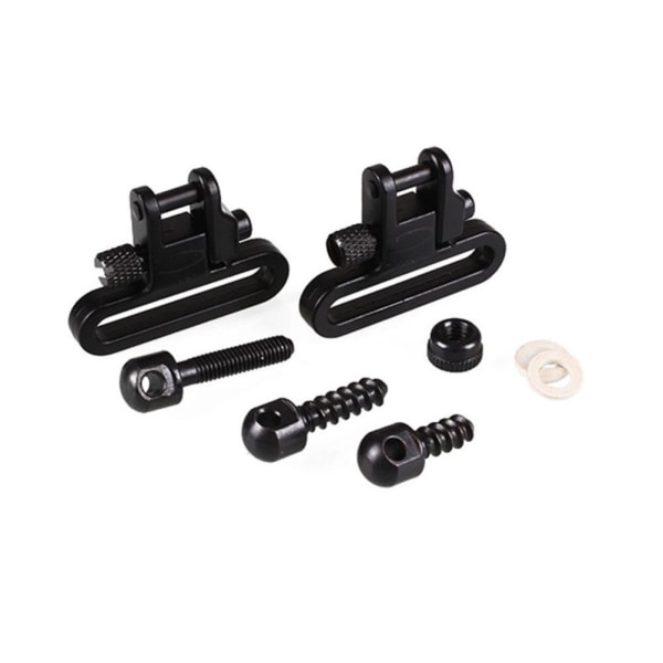 QD Sling Swivels Höghållfast stål 2 Snabba löstagbara Sling Swivels Tri Lock System-fäste med 3 delar Sling Swivel Dubbar