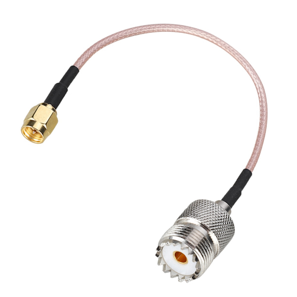 1st SMA hane till UHF hona Adapter Kabelkontakt Omvandlare för RF-radioantenn 15cm