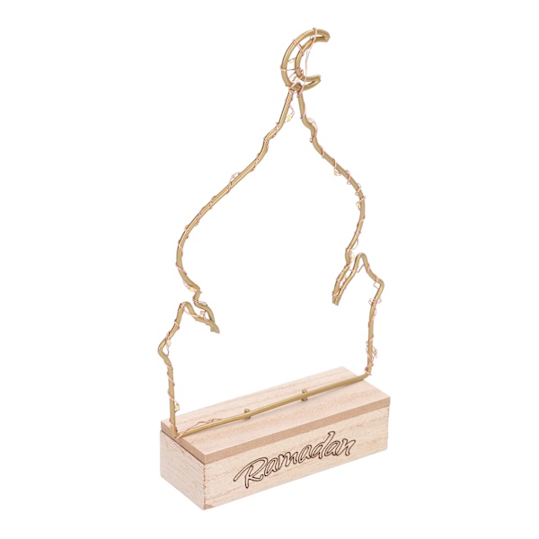 LED Ramadan-ornament i tre