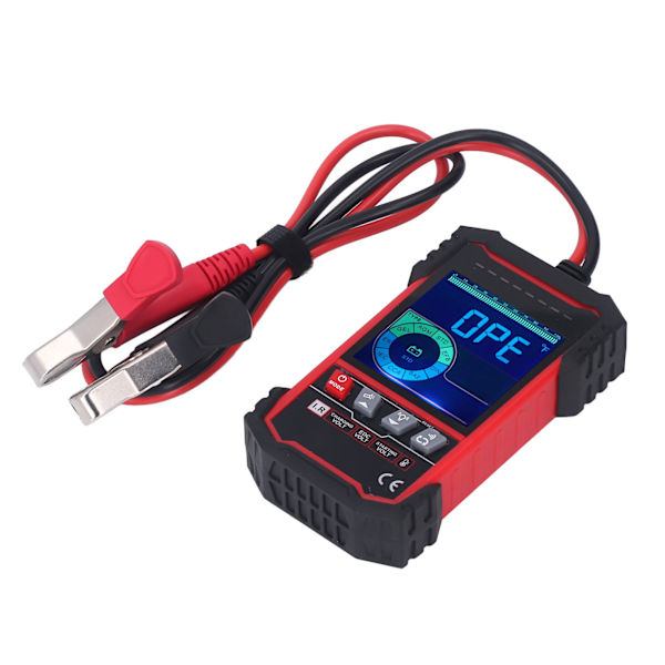 12V 24V Batteritest Färgskärm Batterilast Analysator Bilcell Laddningskapacitet Detektor