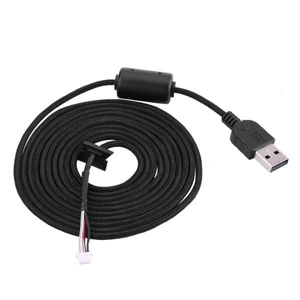 2 meter USB Muse Ledning Kabel Udskiftning Reparations Tilbehør Til Logitech G9/G9X Gaming Mus