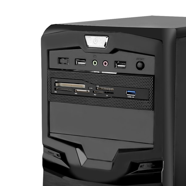 PC intern kortläsare USB 3.0-port M2 SD MS XD CF TF-kort Dashboard Frontpanel