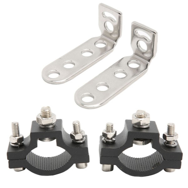 LED Lysstang Braketter 1,2 tommer Bull Bar Rør Arbeidslampe Monteringsklemme for Motorsykkel Lastebil SUV ATV