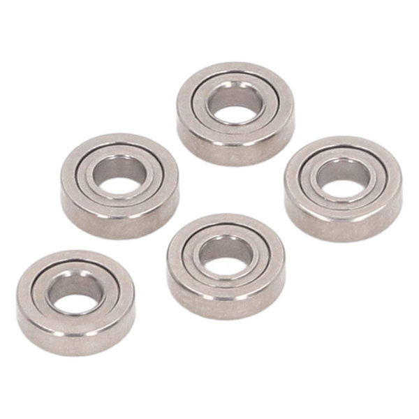 5 STK Fjärrkontroll Bil Kullager Rostfritt Stål Kullager Biltillbehör för WLtoys 284131 Silver