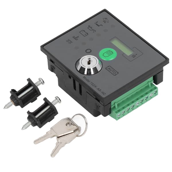 Generatorstyringsmodul Auto Start LED-indikator LCD-skærm Genset-controller 8-35VDC