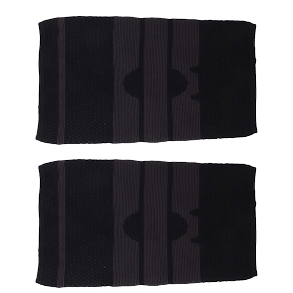 2-pack Sport Knäskydd Stickade Varma Knäskydd Skyddsutrustning för Basket Vandring Löpning Klättring XL