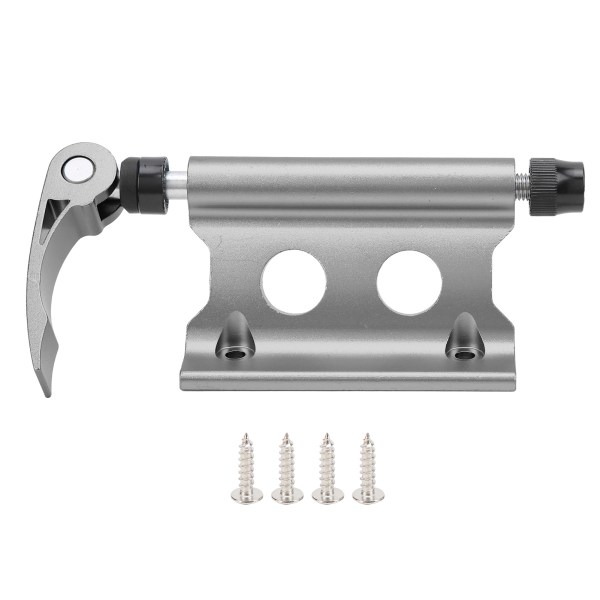 Sykkelgaffelfeste Quick Release Sykkelblokk Forgaffel Fixed Clip Bagasjeholder RackDeep Titanium Color