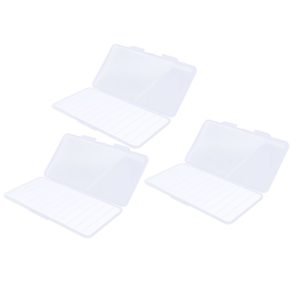 3 stk Single Side Transparent Portable Fishing Lure Agn Vanntett Tilbehør Oppbevaring Boxlarge