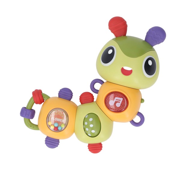 Electronic Rotating Animal Toy Early Education Multifunction Bright Colors Light Music Puzzle Rotate Crawling Toy