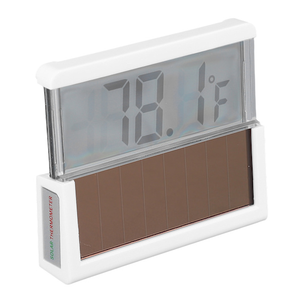 Solcellsdriven Digital Akvarietermometer med Transparent LCD-Skärm Hög Noggrannhet för Fisktank