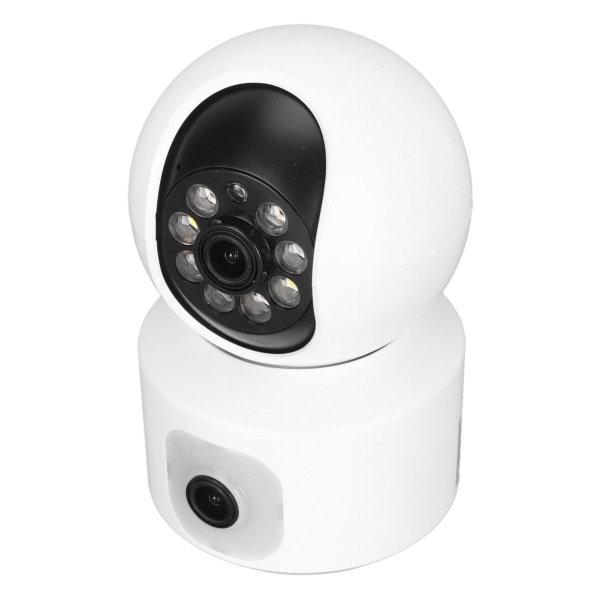 Säkerhetskamera för inomhusbruk 2K HD Night Vision Rörelsedetektering 5G 2.4G trådlös Smart WiFi Baby Monitor Kamera för Baby Pet 100‑240V EU-kontakt