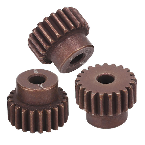 3 st RC 3.175mm 48DP 21T Pinjongväxelsats i stål för 1/10 RC-bil borstlös borstad motor