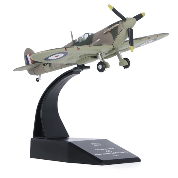 1:72 Skala Jagerfly Model Levende Dekoration Simuleret Legering Flymodel Legetøj