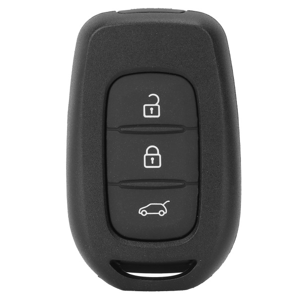 Remote Smart Car Key Shell Case Lettvektserstatning uten elektronisk innvendig 3 knapper