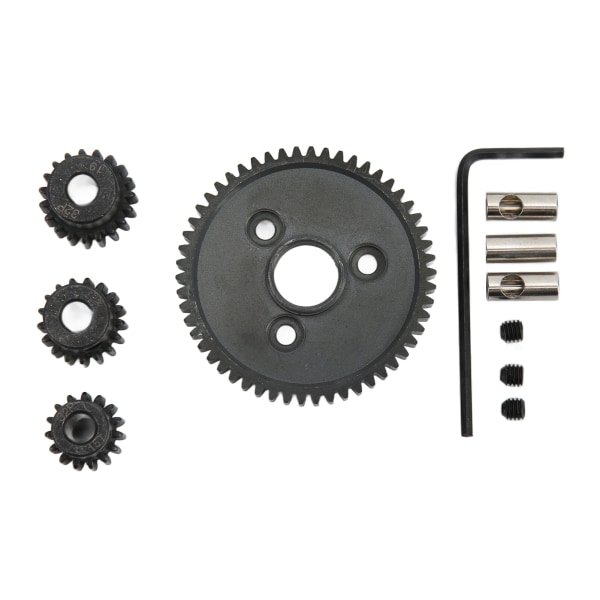 54T 0,8 32 Pitch 3956 RC Car Spur Gear med 15T 17T 19T Pinion Sett for Traxxas Slash 4x4 4WD