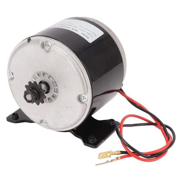 24V 300W Borstad Motor 2650RPM Helkopparspol Aluminiumlegering Borstad DC-Motor för Elsparkcykel Elcykel