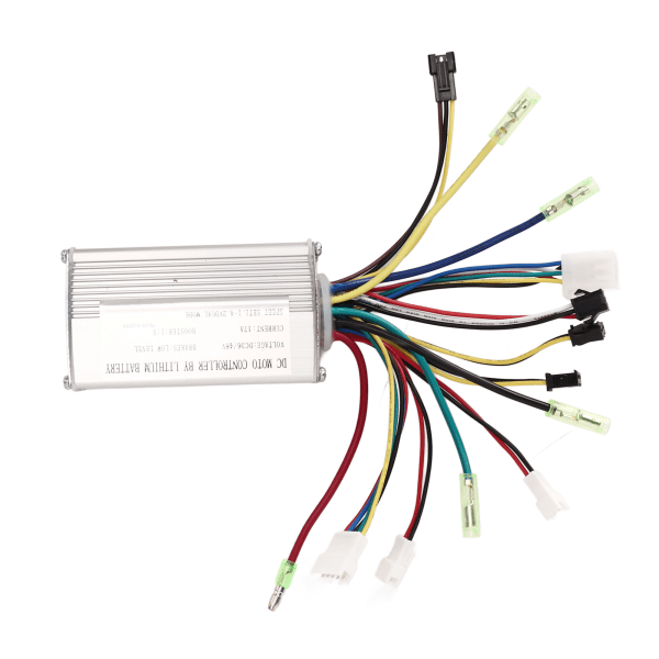 DC-motorcontroller med ledningsnet Motorcontroller Lithium-batteri til elcykel 36V 48V 17A