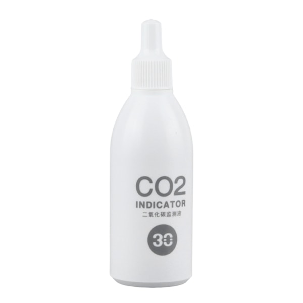Akvarium CO2-indikatoropløsning Langtidsmonitorering Fiskekummetest til Akvarium Fiskekum 30ml