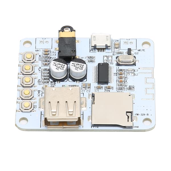 Bluetooth 4.1 Lydmottakermodul Tapsfri Bilhøyttaler Effektforsterkermodul Modifisert