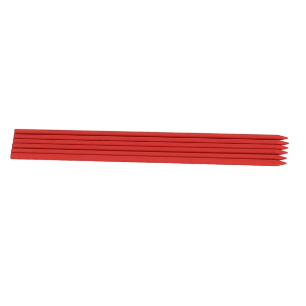 6 st Carpenter Pencil Refill 2,8 mm HB Marking Scribing Tool Set Kit for Woodworking Red Wax