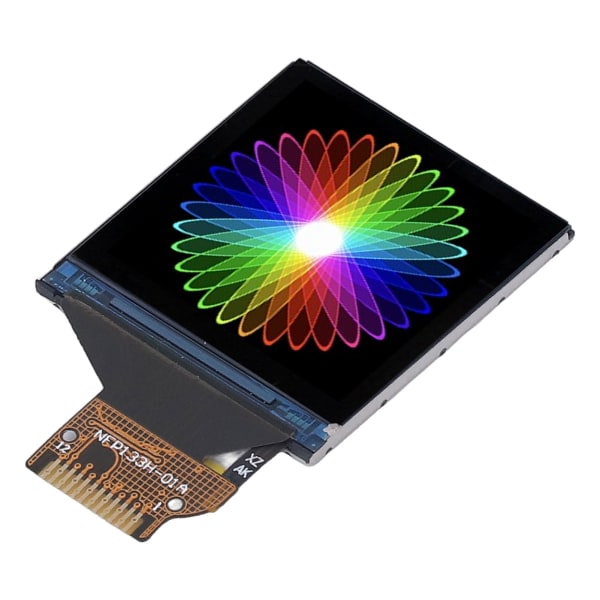 2 stk. 1,3 tommer TFT-farveskærm med SPI-interface 240x240 IPS-skærmmodul ST7789V-drev
