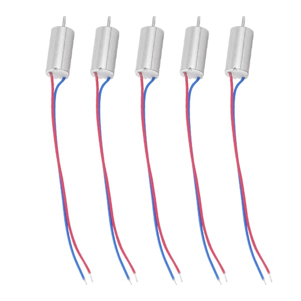 Højhastigheds 5 stk. 6x12mm Coreless Motor til Flymodel/Quadcopter
