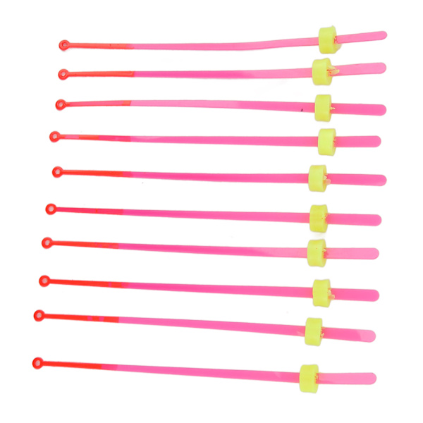 10 st Isfiske Spötopp ABS Mini Toppsektion Fiskeredskap Förlängningsstång för Vinterfiske 12cm