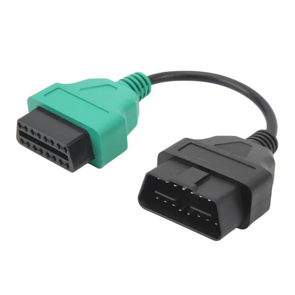 Grøn ABS OBD2 Diagnostisk Kabel Servostyring Scanner Erstatning til Fiat ECU Scan Tool
