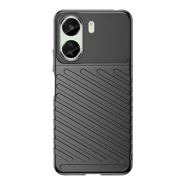 Skyddsfodral Thunder Case för Xiaomi Redmi 13c - Svart 0.0