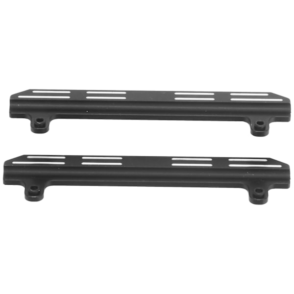 RC sidepedal aluminiumslegering pedalplate erstatning for XIAOMI JIMNY 1/16 RC CarBlack