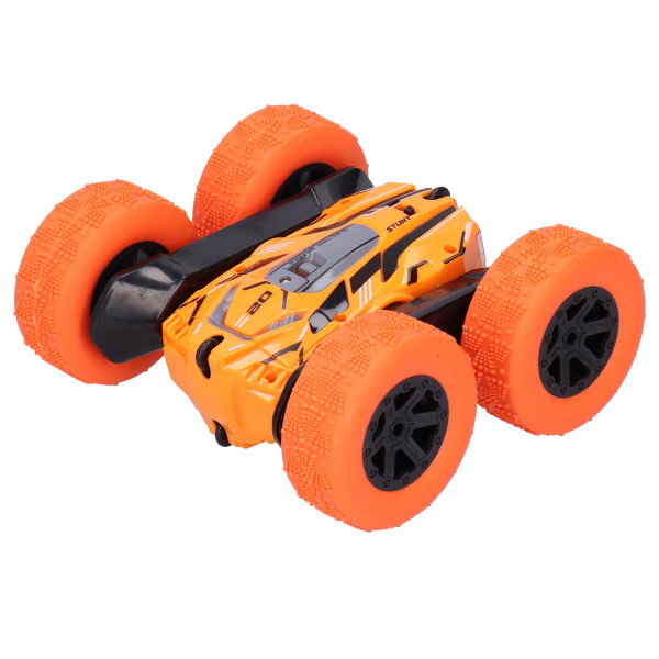 2,4G dubbelsidig fjärrkontroll Drift Car 360 graders roterande RC stuntbilleksak för ChildOrange