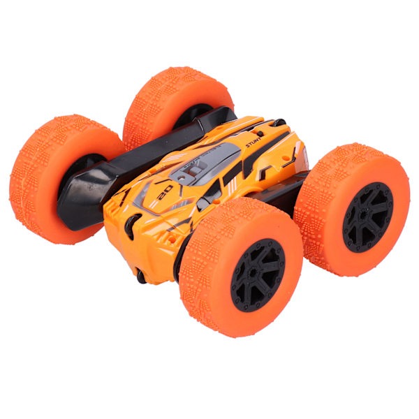 2.4G Kaksisuuntainen Kaukosäädöllä Ohjattava Drift-auto 360 Asteen Kiertävä RC Stunt-auto Leikkiä Varten Lapselle - Oranssi