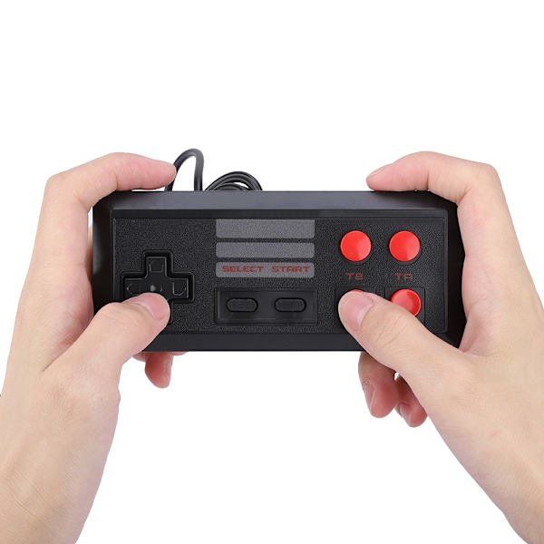 Bærbar lomme-gamepad Klassisk håndholdt spillekonsol med spillekort til PVP (rød)