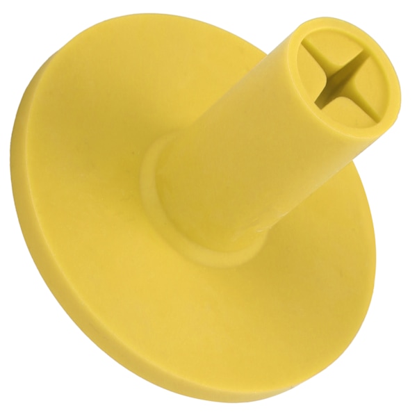 Gummi Golf Tees Driving Range Golf Training Ball Tees Holder for Øvingsmatte Tilbehør Gul