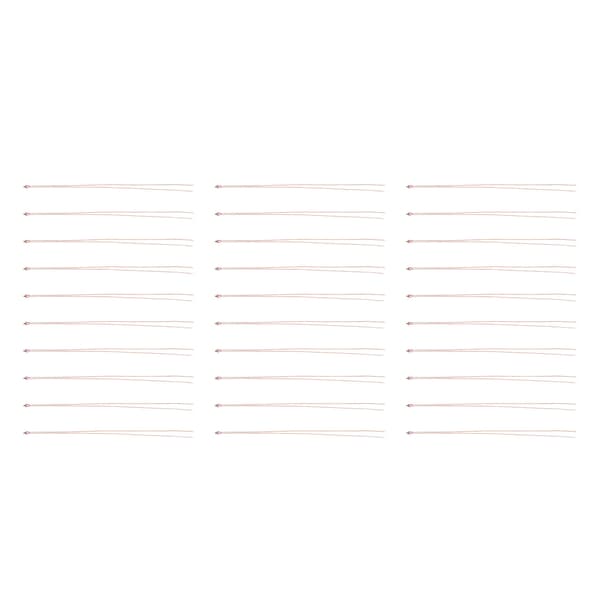 30 stk. Termistor NTC Glasforseglet Enkeltendet Termisk Modstand til 3D Printer Termometer MF51-103F-B3470-L65 10K B3470