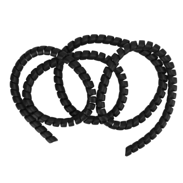 Scooter Universal Spiral Kabel Wire Wrap Plast Spiral Brake Line Wrap til M365 Pro Electric Scoooter Black