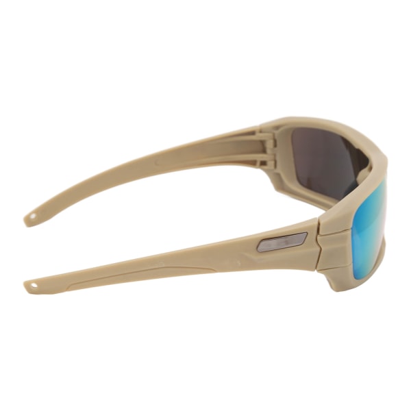 Sportssolbriller Slagfaste vindtætte briller Udendørs cykling og vandresportsbriller Khaki