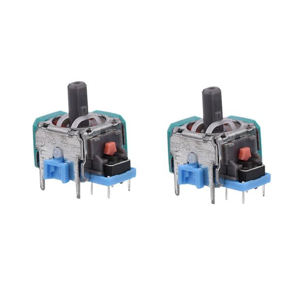 2 stk. Analog Stick 3D Joystick Erstatning for PS4 Kontroller