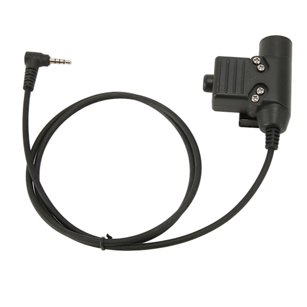 U94 3,5 mm kontakt för VX 1R VX 2R FT 50 FT 60 VX 10 VX 14 VX 410 Hands Free Communicate 3,5 mm headsetadapter med klämma