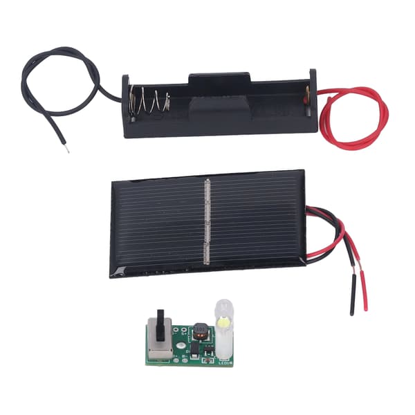 Sæt med solcellelysstyringspanel Opladningsbeskyttelse PCB Solar Plænelampe Styrekort Kit 1.2V