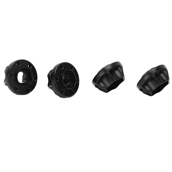 4 stk. 12 mm hjul sekskant nav tykkelse 10 mm til 1/10 RC modelbil generel anvendelse 1,9 tommer 2,2 tommer hjul
