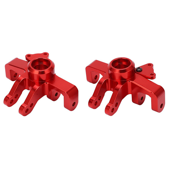 1 Par Aluminium Legering Front Styrekopp for LOSI SUPER BAJA REY 1/6 RC Bil Oppgraderingsdeler Rød