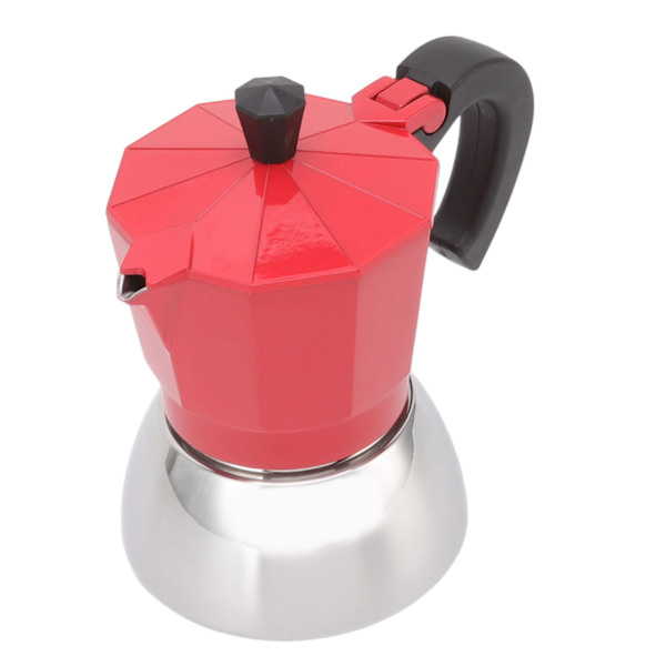 120ML Moka-kanna Moka-kaffetillverkare Italiensk Hem Högtrycksextrahering Kaffeekanna för 3 personer