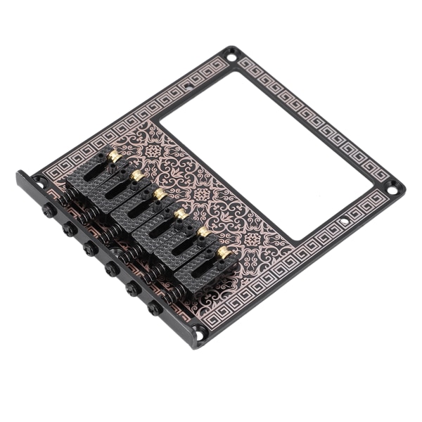 Saddle Guitar Bridge Humbucker Pickup Slot for TL Telecaster Electric Guitars Black Kaleidoscop