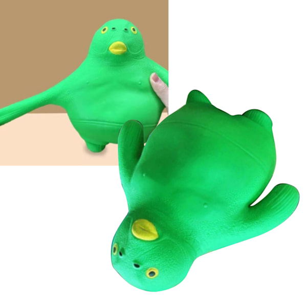 Puristuslelu Puristettava Söpö Ihana Sarjakuva Muoto Squishies Vähentää Stressiä Lelu Ahdistuksen Vähentämiseen 4.4lb L Gree Tyyppi A